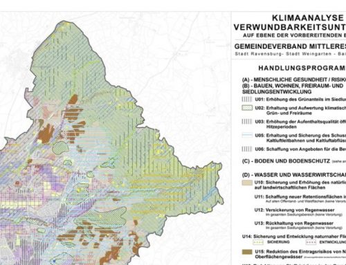 Klimaanpassungskonzept Gemeindeverwaltungsverband Mittleres Schussental beschlossen!