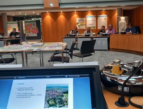 Erste Sitzung des Projektbegleitkreises zum Landschaftsplan Walldorf